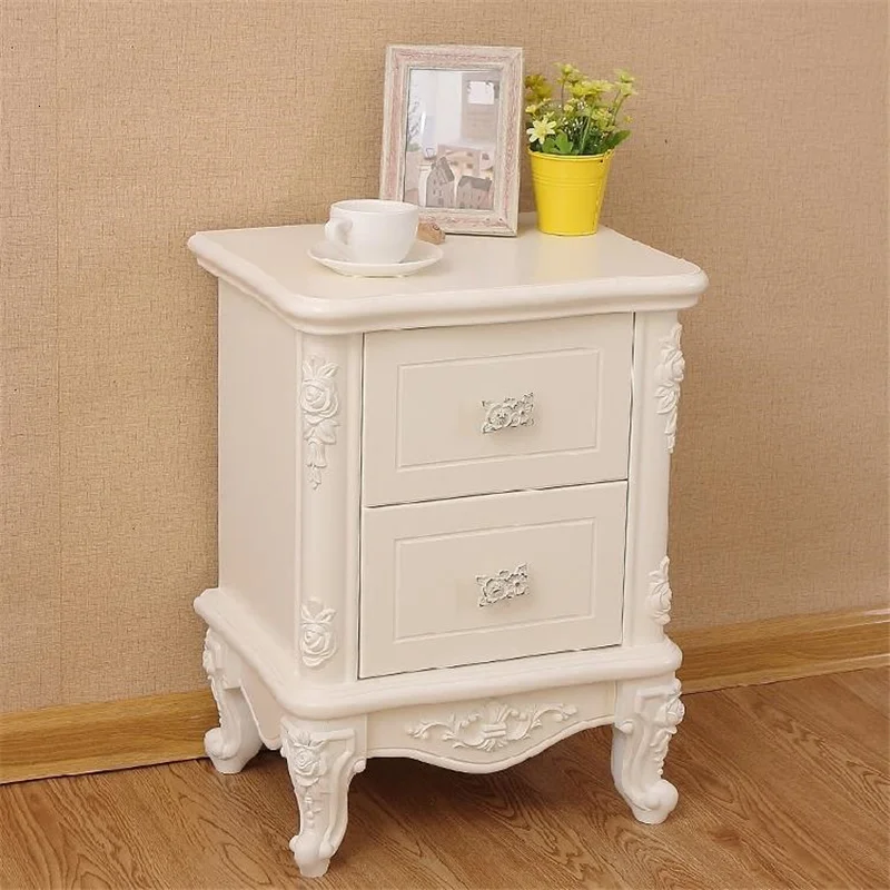 

Noche Para El Drawer Mesa Auxiliar Night Stand European Wood Cabinet Quarto Bedroom Furniture Mueble De Dormitorio Bedside Table