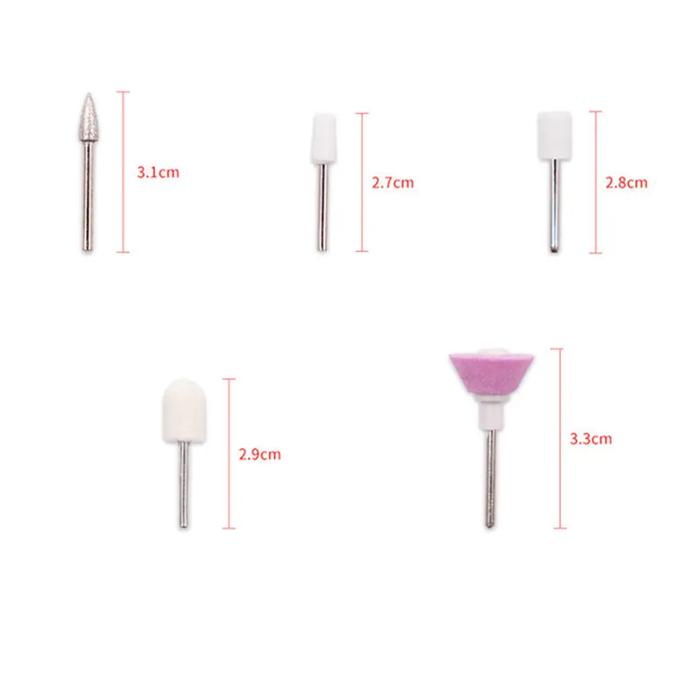 Фрезер для маникюра и педикюра Электрический с USB алюминиевый аппарат нейл арта