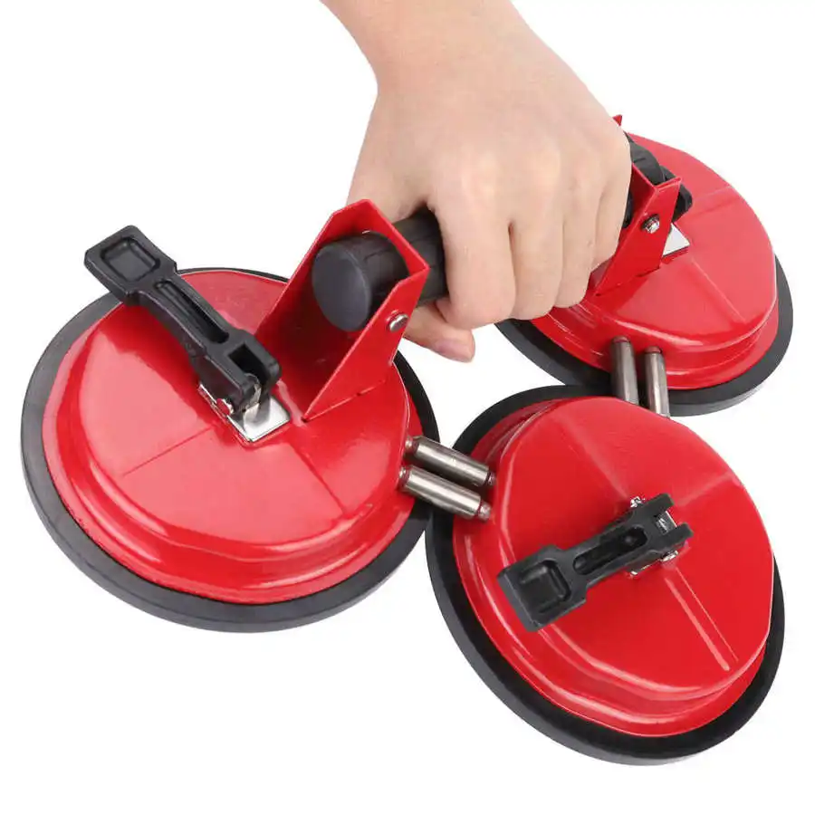 su pompası pump Strong Movable 3 Claws Suction Cup Lifter Labor Saving Repairing Moving Tool water pumps | Обустройство дома