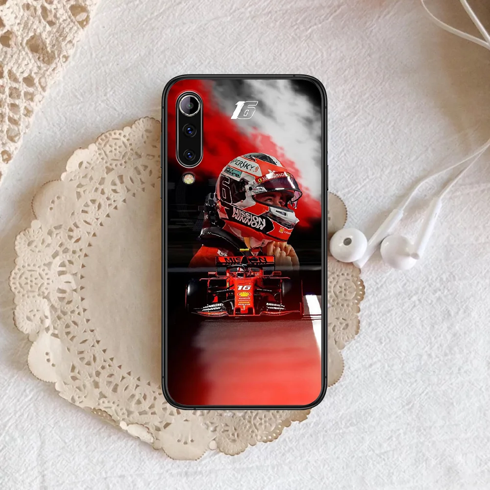 

Charles Leclerc Phone case For Xiaomi Mi note 10 A3 9 MAX 3 A2 8 9 Lite Pro ultra black Waterproof Pretty Cover Luxury Prime 3D