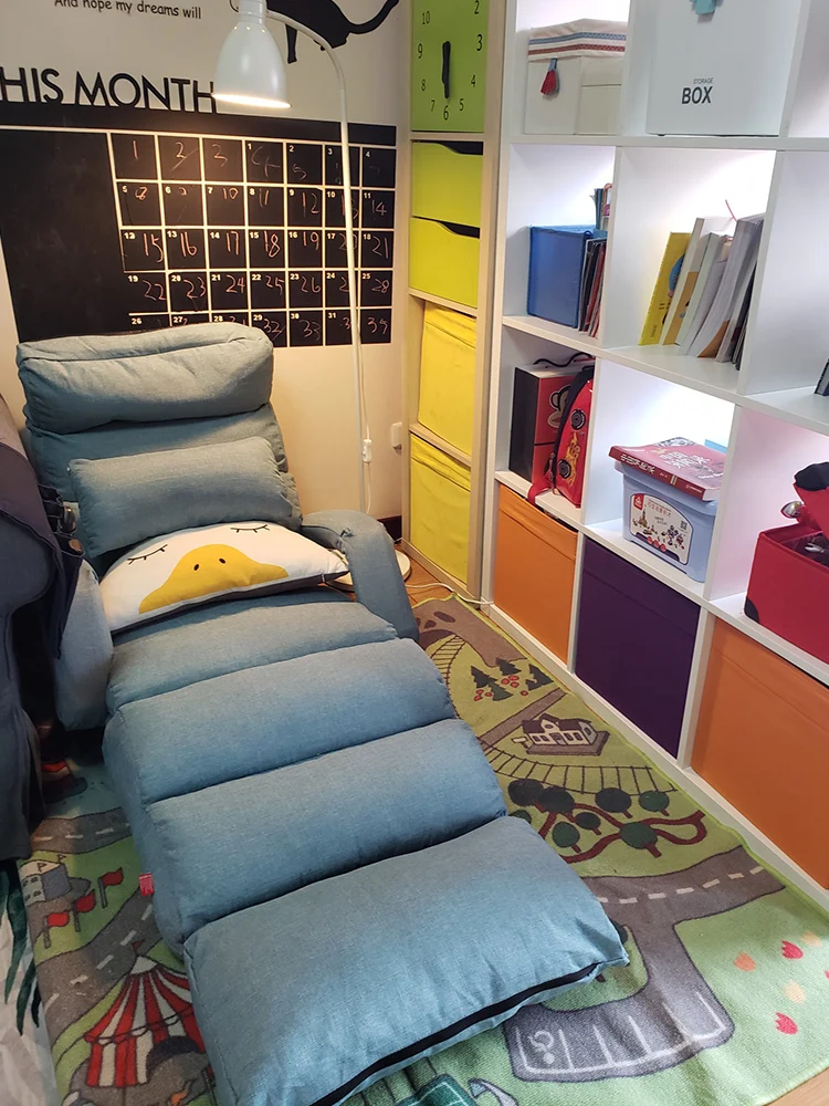 Новые женские Вьетнамки мешок фасоли диван татами складное глубокое кресло