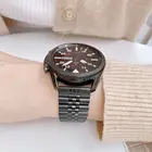 Браслет из нержавеющей стали для часов, металлический ремешок для Samsung Galaxy Watch 46 мм 42 мм Gear S3 Frontier Huawei GT 20 мм, 22 мм