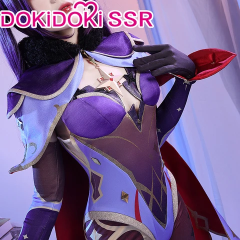 Косплей костюм Мона Genshin Impact DokiDoki-SSR хлопок