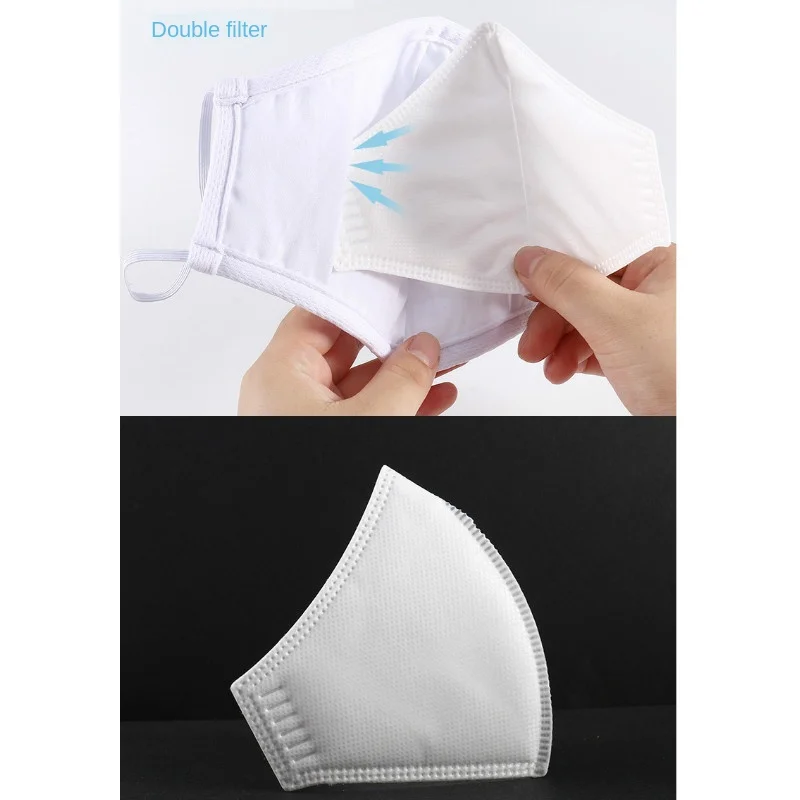 Спортивная моющаяся сетчатая хлопковая теплая маска с вставленным фильтром из
