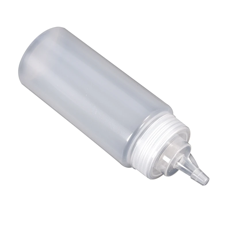 Белый пластиковый диспенсер для бутылки компрессионный соус-16 унций | Дом и сад