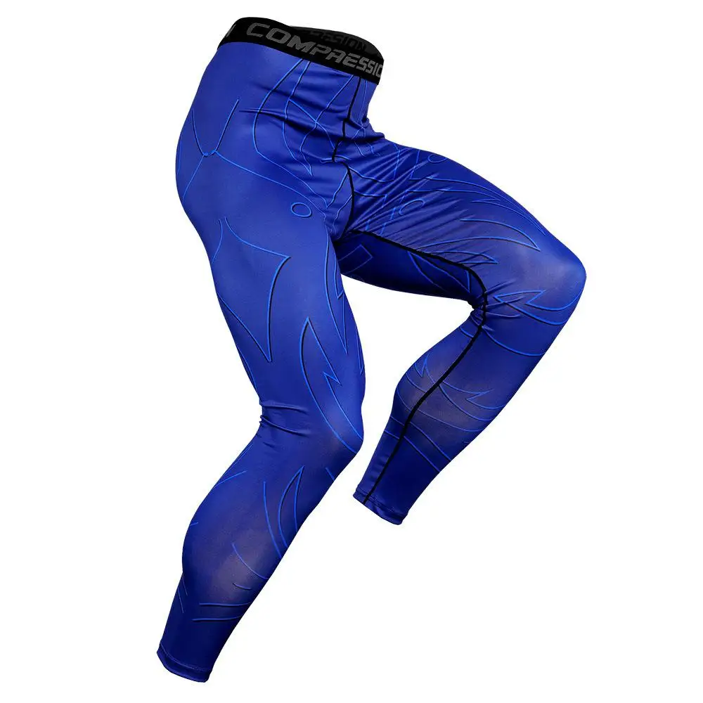 

Tights Men's Sports Basketball Leggings High Elastic Compression Pants Running Training Quick-Drying Fitness Pants