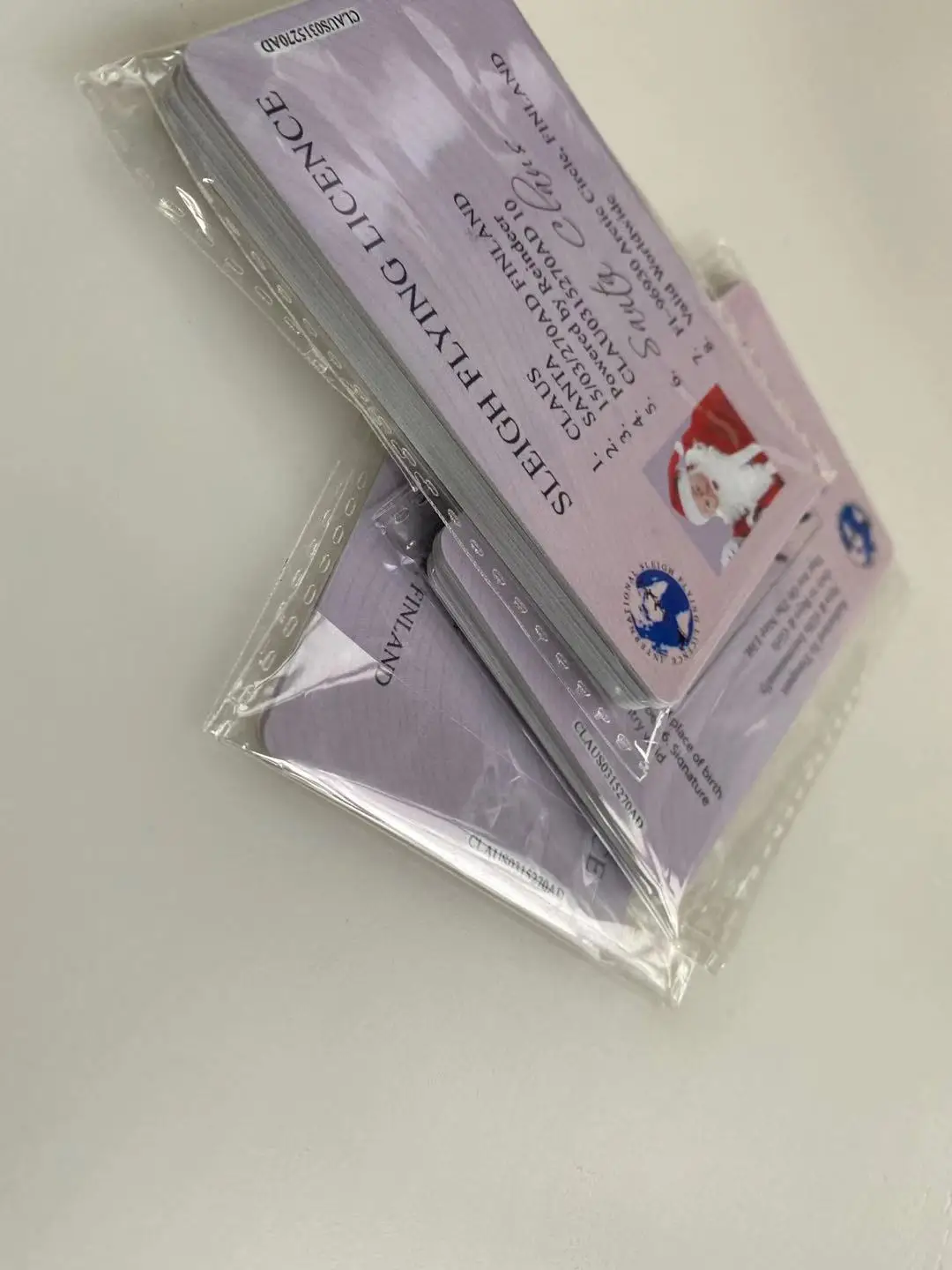 Новый креативный Санта-Клаус лицензия на полет рождественские лицензии подарки