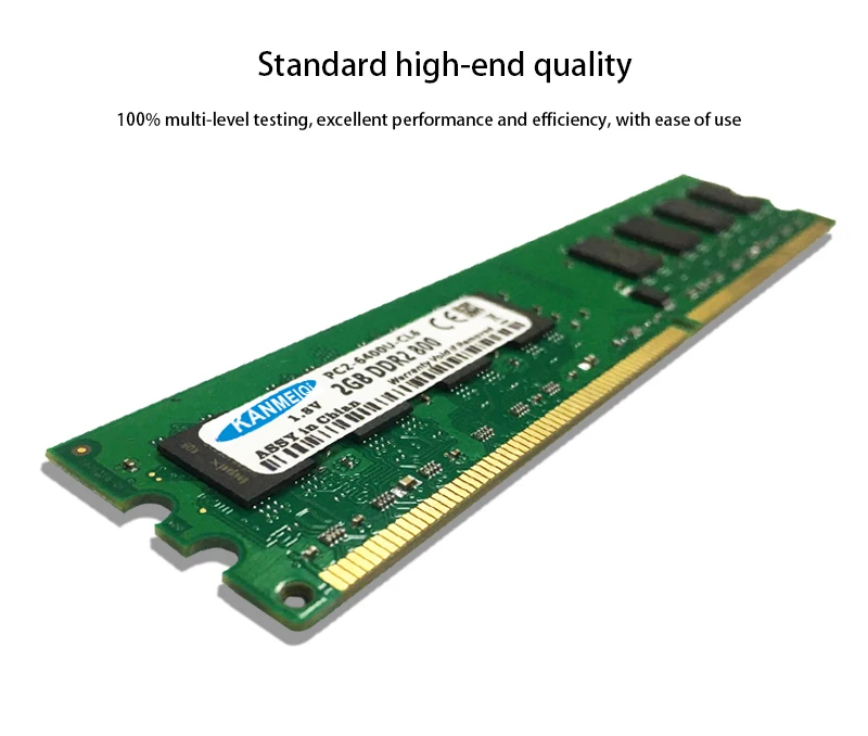KANMEIQi DDR2 2 Гб 667 МГц 800 МГц 4(2 шт* 2 Гб) Оперативная память для настольных ПК PC2 DIMM 240pin для AMD Intel совместимый
