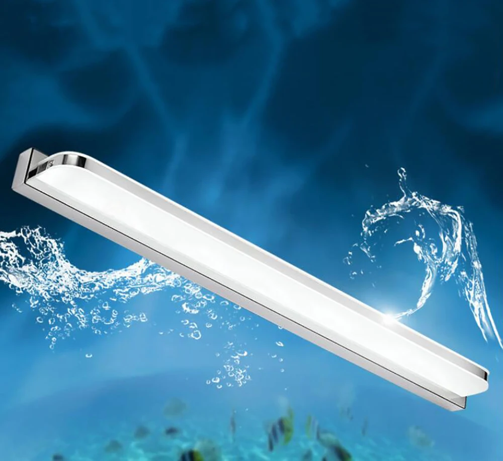

Waterproof Led Wall Light Fixture Bathroom Light Mirror Light Modern Sconce Wall Lamp for Living Room Makeup Lights Kit
