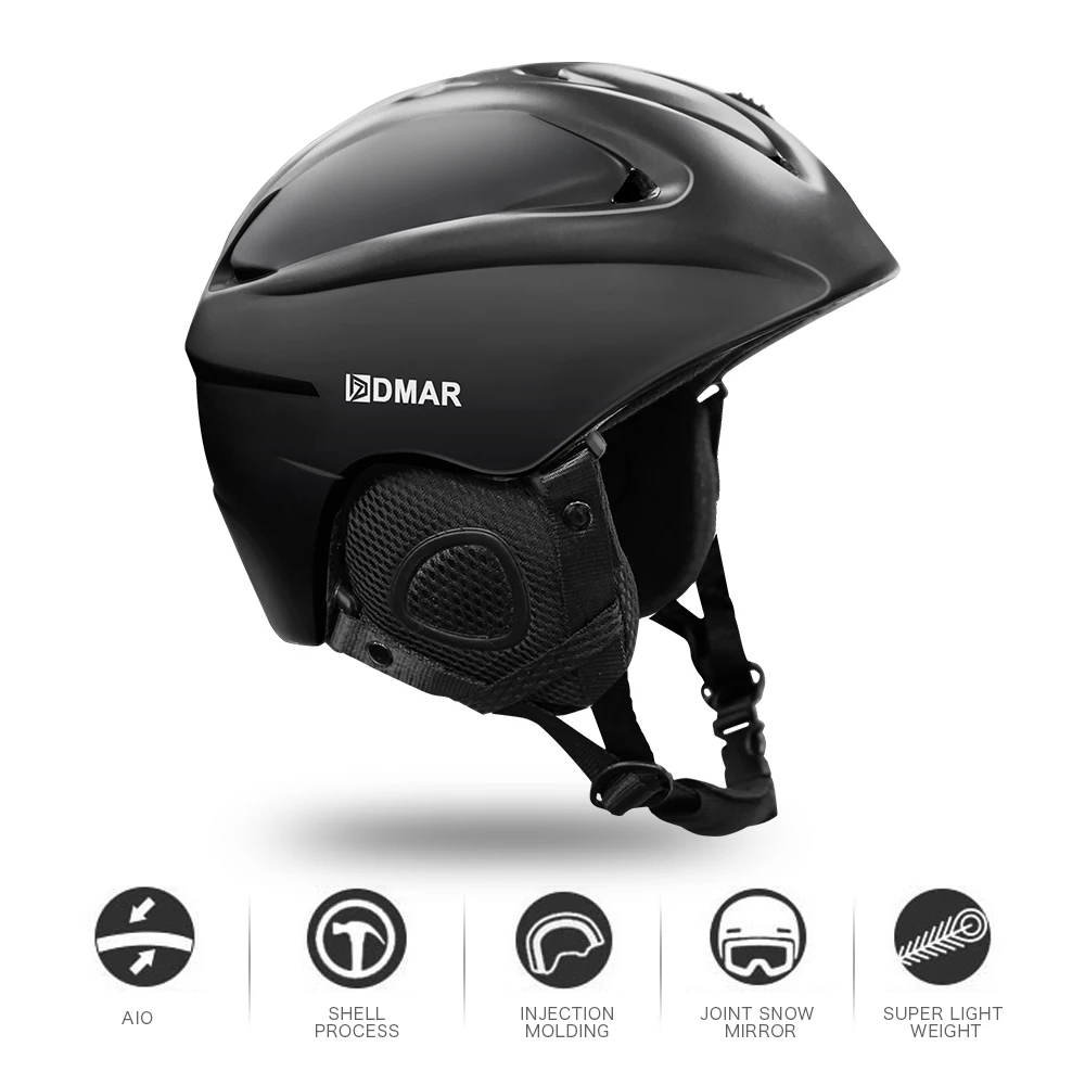 Лыжный шлем Снежный скейтборд лыжный сноуборд цельно Формованный для взрослых и