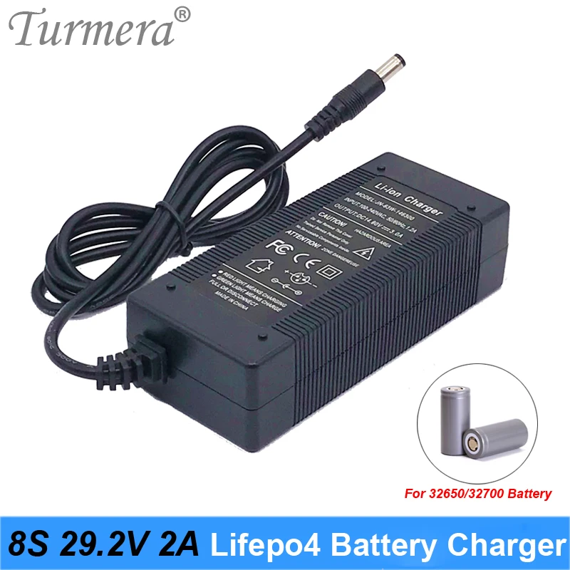 32700 8S 29 2 V 2A Lifepo4 зарядное устройство смарт для 18650 32650 литий железо фосфат