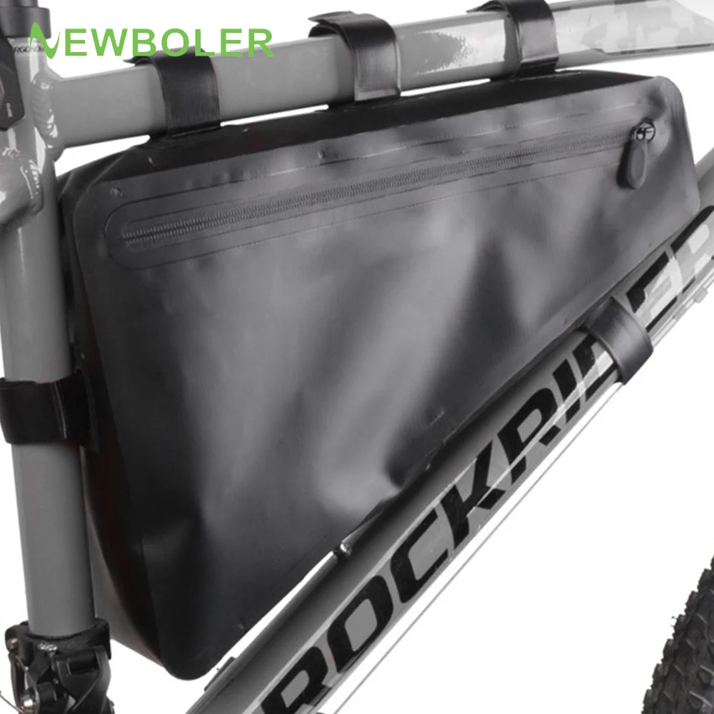NEWBOLER большая велосипедная треугольная сумка Рама передняя трубка