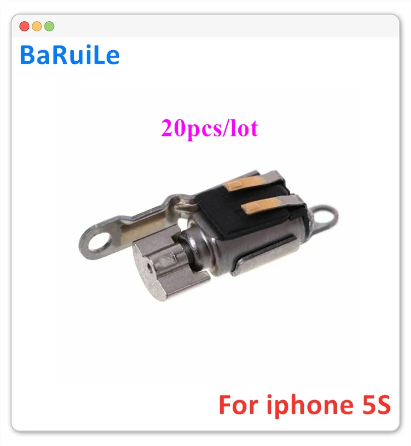 BaRuiLe 10 шт. Вибрационный Вибратор для iPhone 5S бесшумный двигатель Модуль гибкий