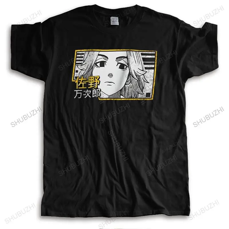 

Футболка мужская из мягкого хлопка с принтом манги, мангиро, Сано, Майки