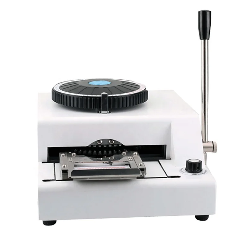

Stamp Number Embossing Machine with Manual Press Machine plastic card embosser