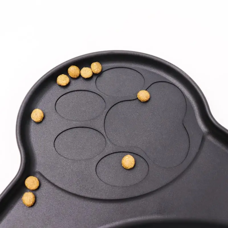 

Dog Cat Solid Color Silicone Pet Food Pad Pet Bowl Waterproof Pet Mat For Drinking Mat Dog Feeding Placemat Tools Easy Washing