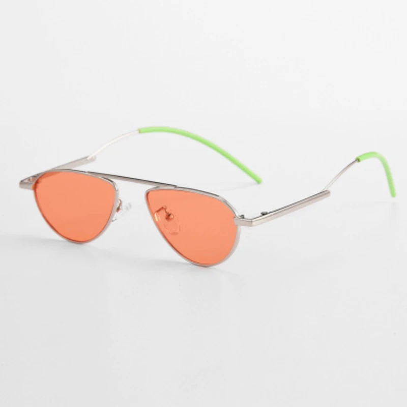 Модные Овальные Солнцезащитные очки женские брендовые дизайнерские Винтажные