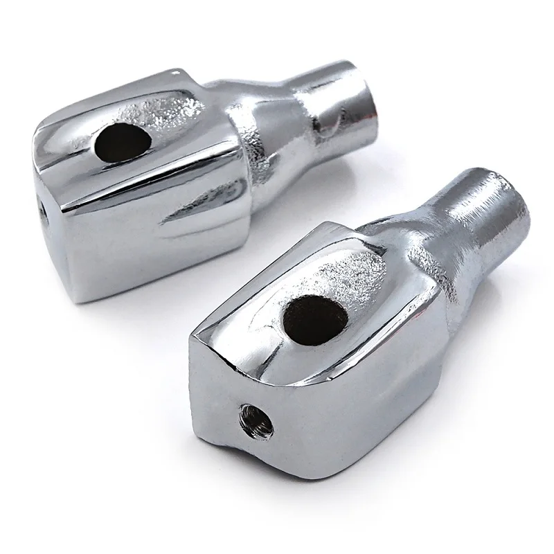 

Aftermarket free shipping motorcycle parts Chrome Foot Peg installation Adapter for Kawasaki Vulcan 1600 1500 800 200 Suzuki
