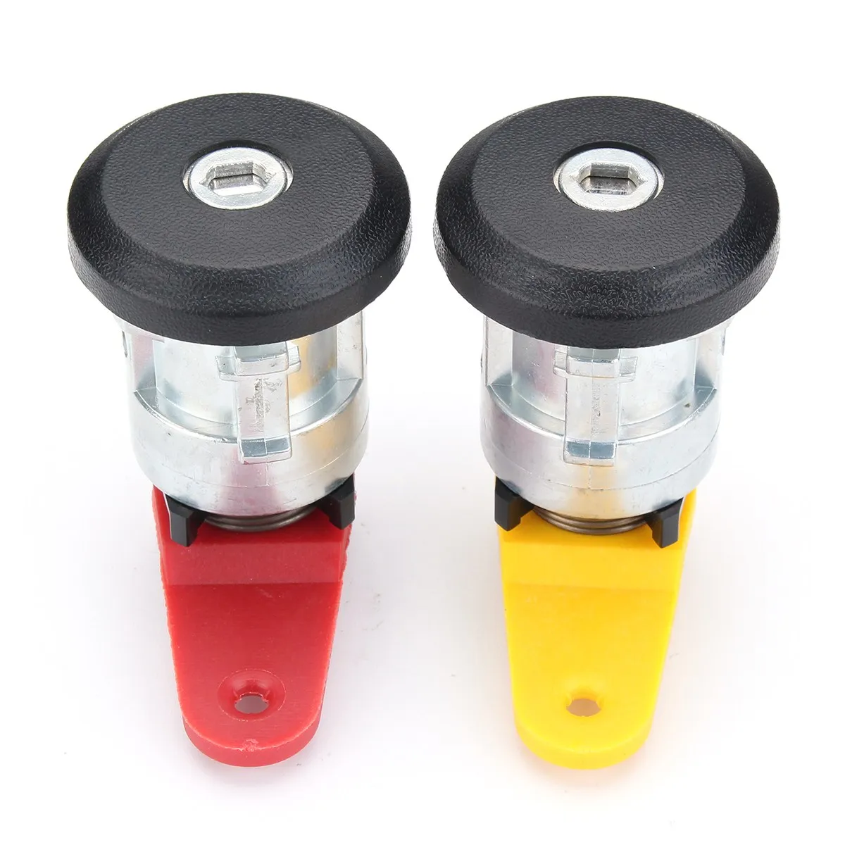 Автомобильный Дверной замок в комплекте с 2 кнопками передний правый левый для Ford