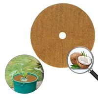 new 10pcs coconut coir fiber liner coconut liner rings coconut liner mulch mat for weed control plant cover flower pot