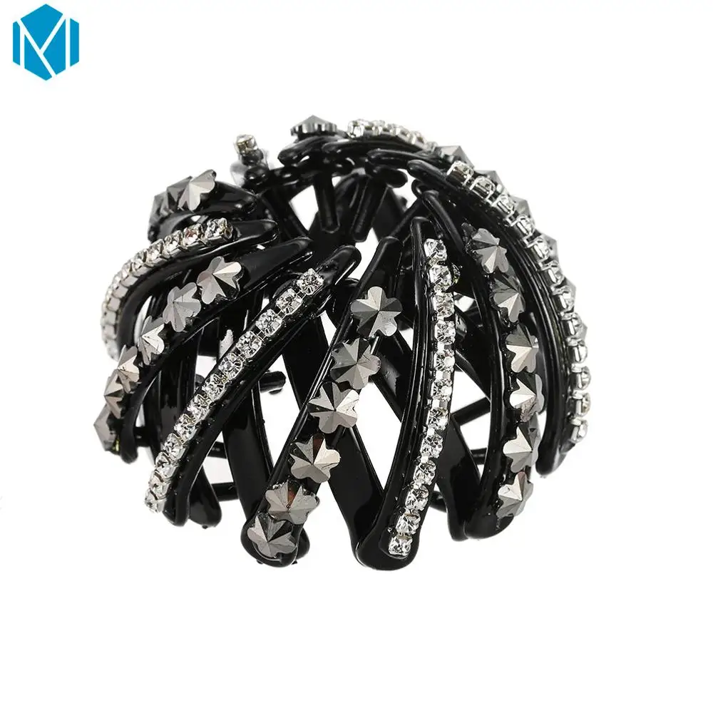 Style 7-C M MISM жемчужные стразы, цветные бутоны для волос, заколки для волос, заколки для волос, аксессуары и клипсы для волос для женщин и девушек, ободок - Цвет: Style 7-C