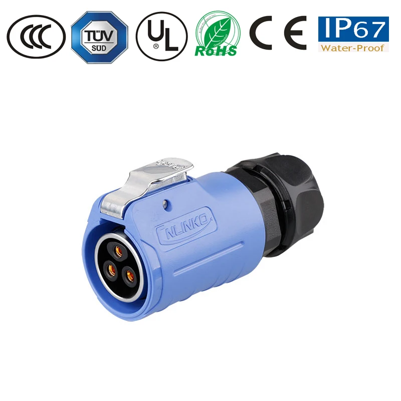 Водонепроницаемый Соединительный кабель для проводника общественная вилка