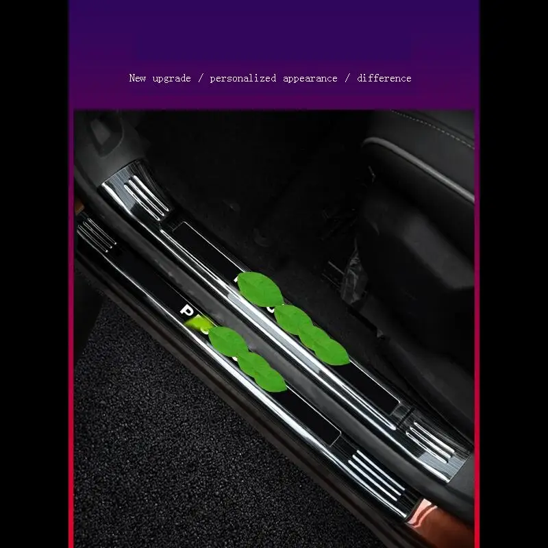 

Coche Accesorios Auto Acessorios Para Carros Decoration Sticker Exterior Car Accessories Door Welcome Pedal New FOR Peugeot 4008