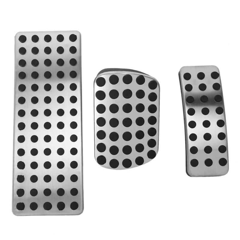 

1 Set Silver Car Brake Pedal Pad Stainless Steel Car Accessories, for Mercedes Benz AMG a B CLA GLA ML GL R W176 W245 W246 W251