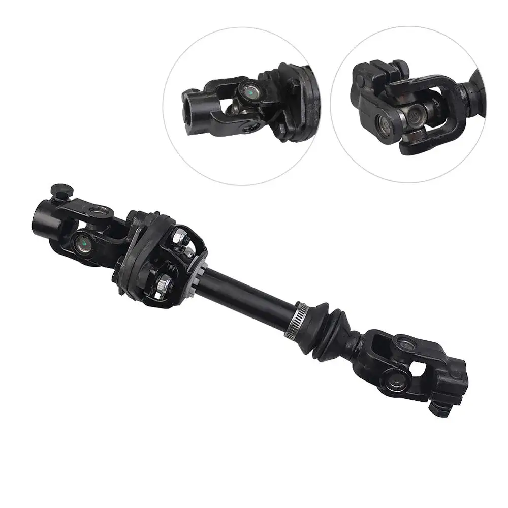 

Steering Shaft Lower Intermediate With Universal Rag U-Joint For Dodge Dakota Mitsubishi Raider 55351234AC 55351234AB 55351234AA