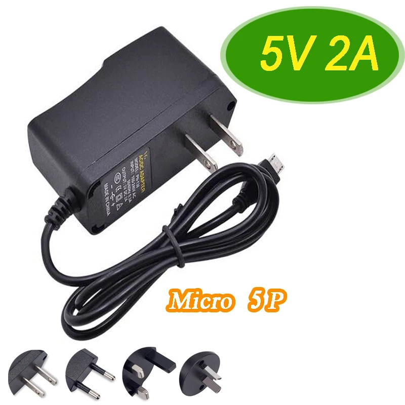 100 240 В AC/DC 5V2A универсальный блок питания микро USB адаптер 5 в мини Usb зарядное