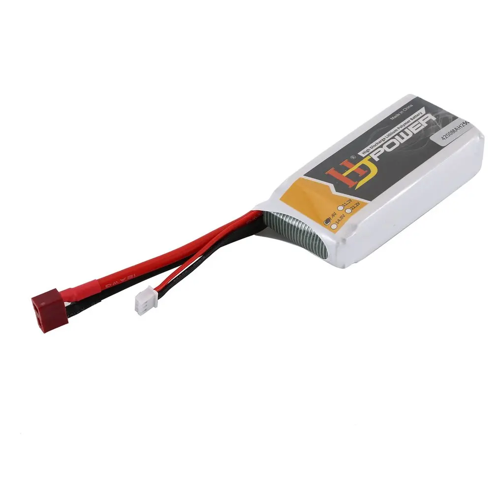 4200MAH 7 4 V 25C T plug Lipo батарея для WLTOYS 12428 12429 моделей автомобилей запасные части