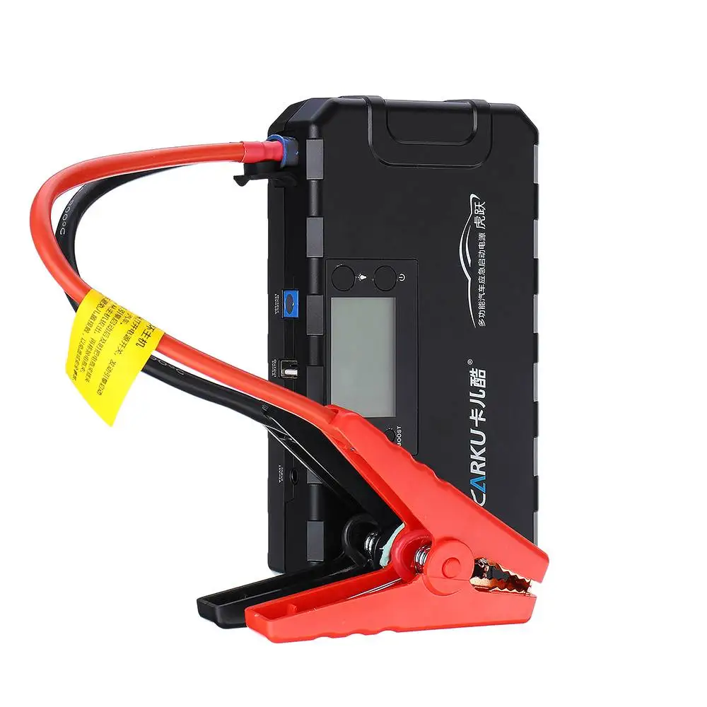 CARKU 1000A 16800mAh автомобильный стартер 12V светодиодный двойной USB аварийный внешний аккумулятор Комплект портативное автомобильное зарядное устройство