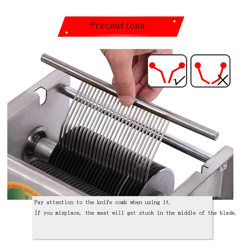 Новый список машина для резки мяса коммерческих слайсер свежего резак