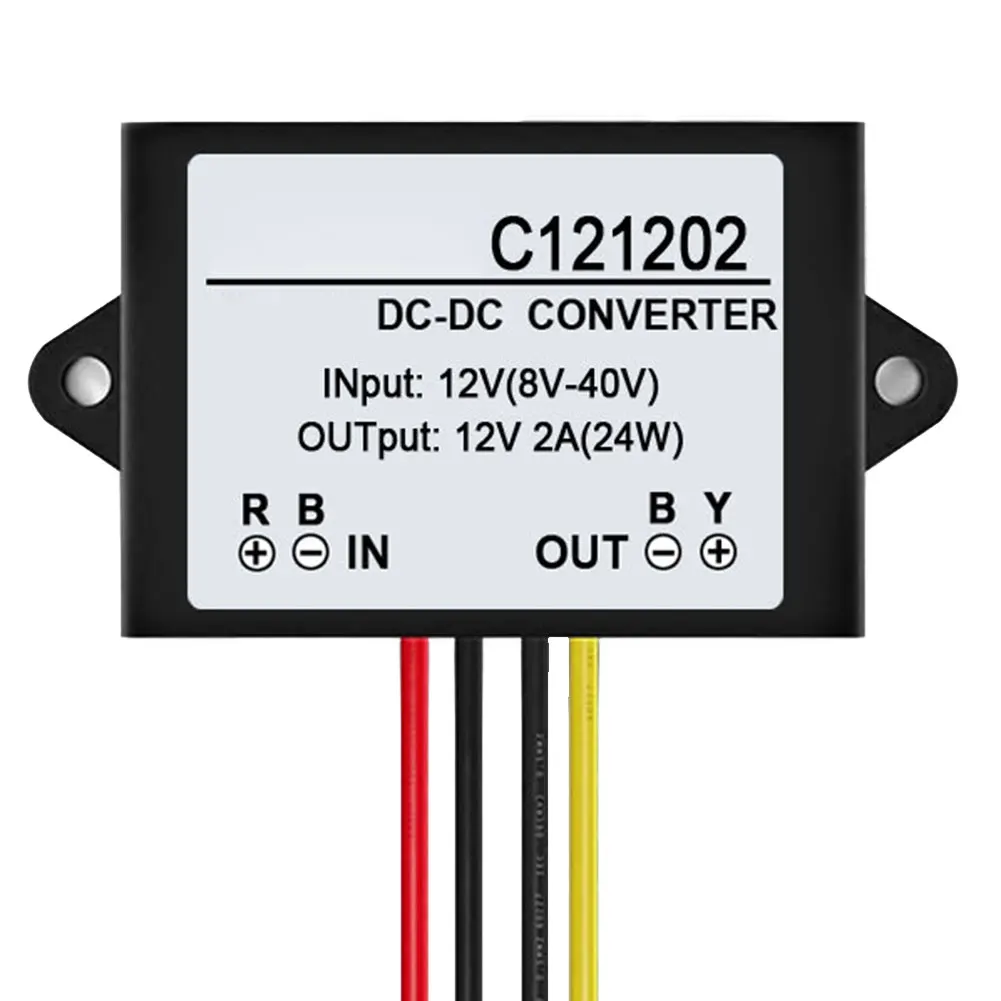 C121202 DC 12V к 2A мини модуль регулятора напряжения DC-DC адаптер стабилизатора питания