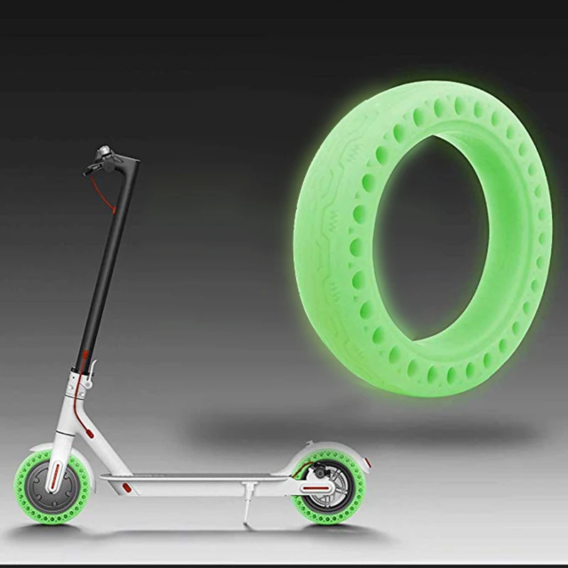

8.5 inch tyre Electric Scooter Honeycomb Shock Absorber Damping red Tyre Durable Rubber Solid Tire For Xiaomi Mijia M365 pro