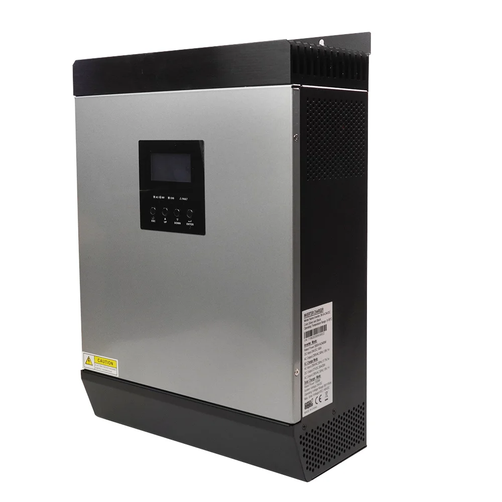 Гибридный инвертор 3000VA 2400W 24V 220V Off Grid чистая синусоида с встроенным зарядным