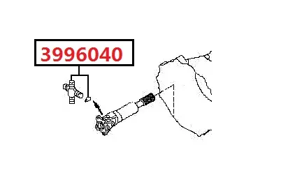 Propshaft U-JOINT для NISSAN NP300 пикап D22X 2008- | Автомобили и мотоциклы
