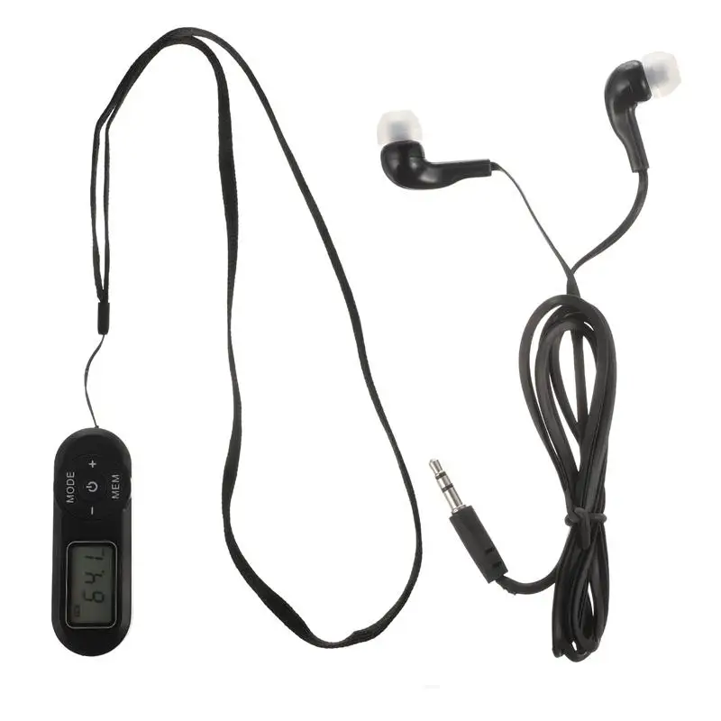 

HRD-727 Mini FM Radio Digital Display FM Receiver DSP Display Radio (No Battery)