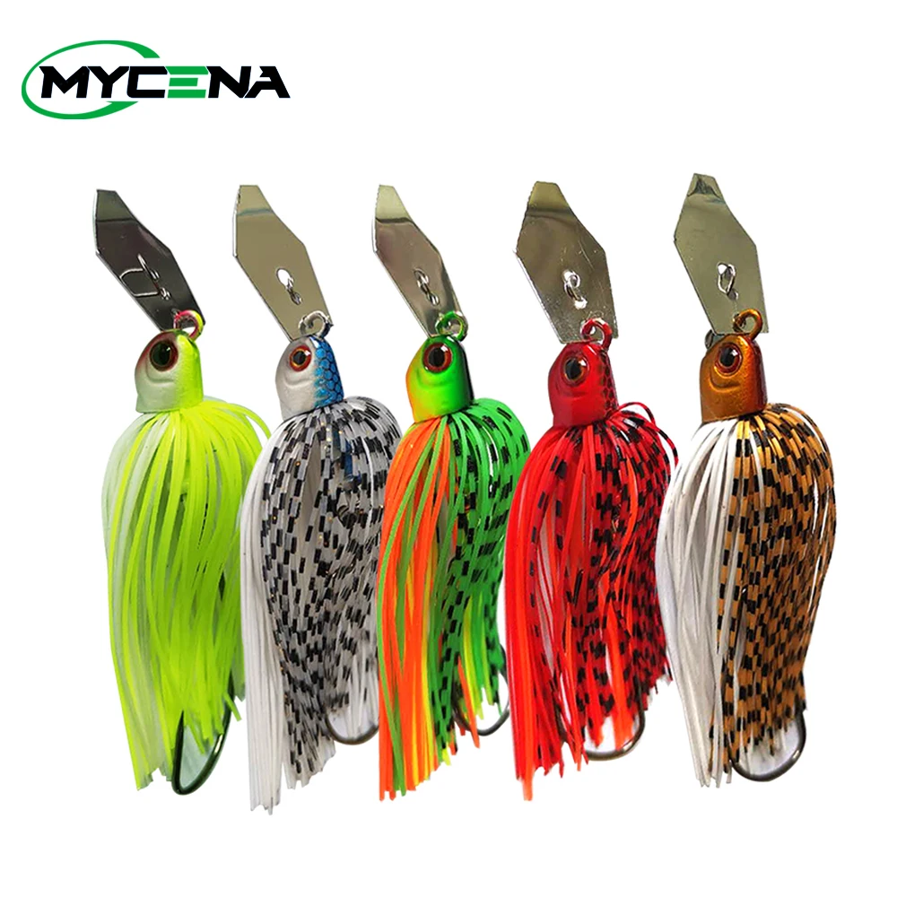 Mycena 13 г/16 г/19 г Chatter bait spinner weedless Buzzbait wobbler chatterbait for bass pike walleye fish|Наживки для рыбной