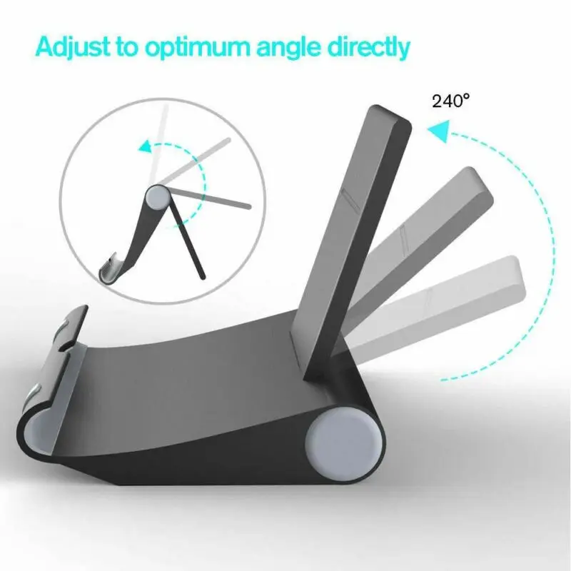 Регулируемый складной держатель для телефона настольная подставка Мобильный