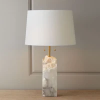 Spain Cloud Stone Table Lamp Post Modern Chinese Style Designer Model House Villa A Living Room Bedroom Concise Desk Lamp