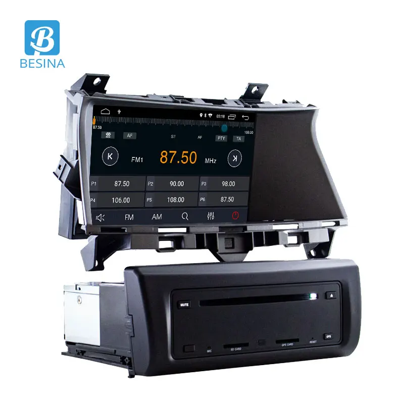 Besina Android 10 автомобильный dvd-плеер для HONDA Accord 08 2008-2018 Мультимедиа GPS Навигация