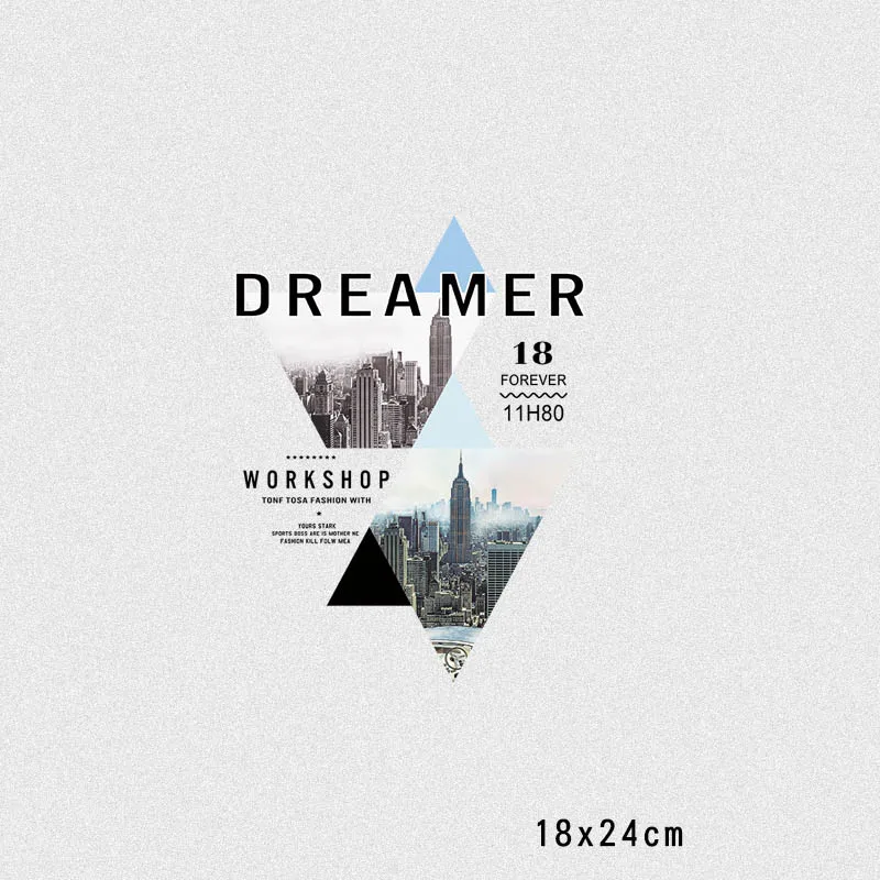 Модные мужские нашивки горячая Термотрансферная ткань печатная наклейка сделай