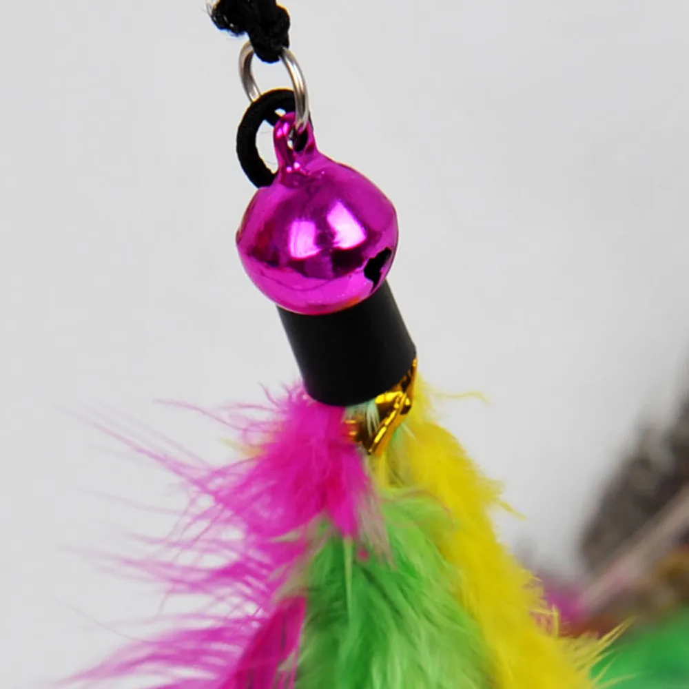 

Kitten Cat Teaser Interactive Toy Rod With Bell And Feather Toy For Cats Teaser Interactive Toy Rod With Bell And Feather