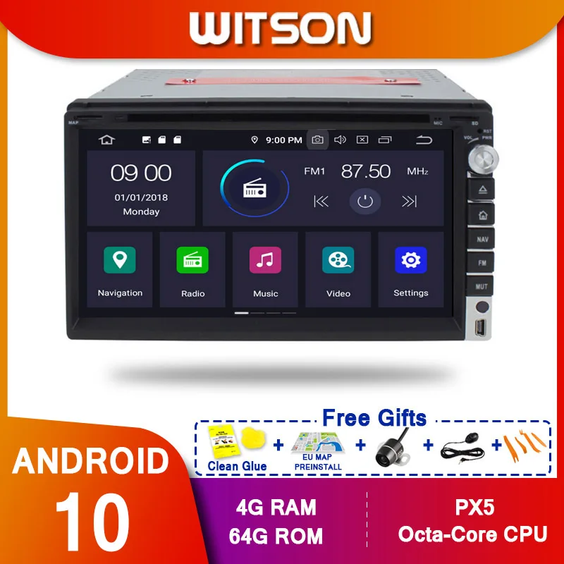 WITSON Android 10 0 Восьмиядерный (Восьмиядерный) Автомобильный Dvd GPS плеер для NISSAN