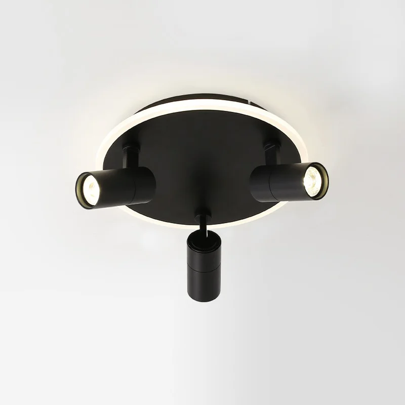 

Светодиодный потолочный светильник с поверхностным креплением, лампа в скандинавском стиле для спальни, кухни, освесветильник для дома, ту...