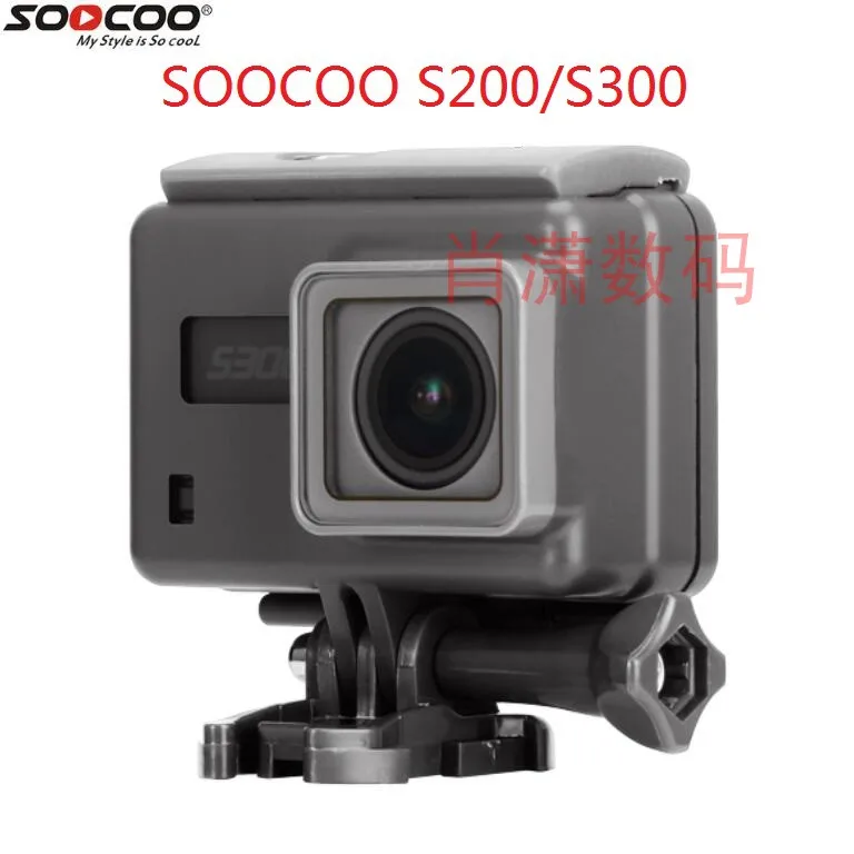 Водонепроницаемый чехол Clownfish для экшн-камеры SOOCOO S200 S300 с сенсорным экраном