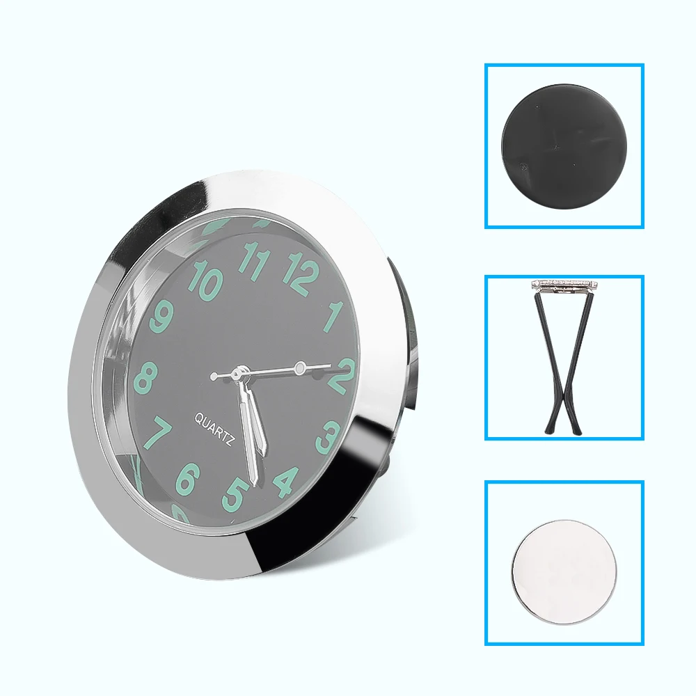 Автомобильные часы термометр авто украшение цифровые амулеты интерьер