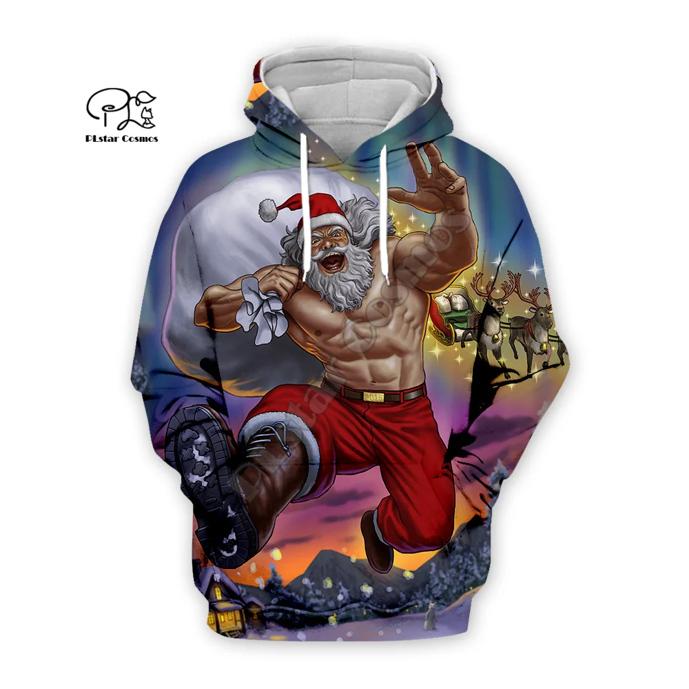 

PLstar Cosmos Santa Claus Christmas Xmas Jesus Birthday Harajuku Tracksuit 3DPrint Men/Women Funny Cartoon Pullover Hoodies A9