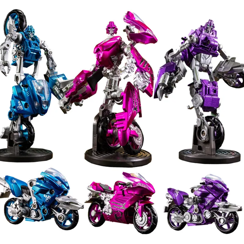 3 шт./набор фигурка трансформер AOYI LS19 классная модель из фильма Arcee 9 см в 1